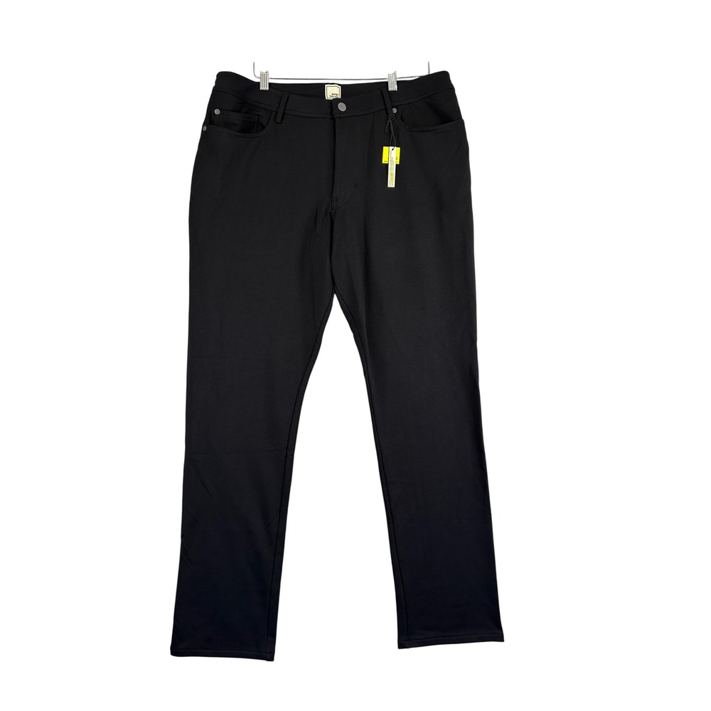 SWET Tailor All-Ways Stretch Travel Pants Mens 36x32 Black Performance